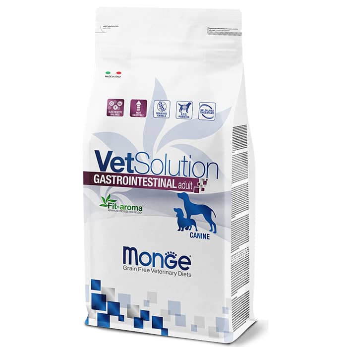 Monge VetSolution Canine Gastrointestinal veterinārā suņu barība gremošanai 2 kg